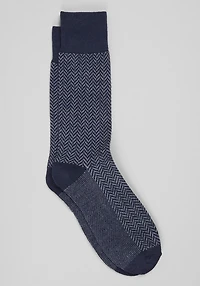 Men's Jos. A. Bank Herringbone Socks at Jos. A. Bank, Blue/Navy, 