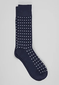Men's Jos. A. Bank Foulard Dot Socks at Jos. A. Bank, Blue/Navy, 
