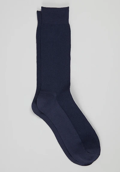 Men's Jos. A. Bank Seed Stitch Socks at Jos. A. Bank, Blue/Navy, 