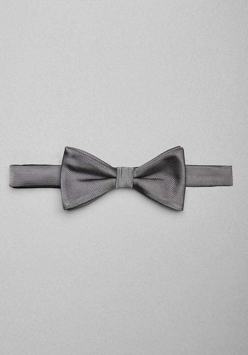 Men's Jos. A. Bank Pre-Tied Silk Bow Tie at Jos. A. Bank, Grey,