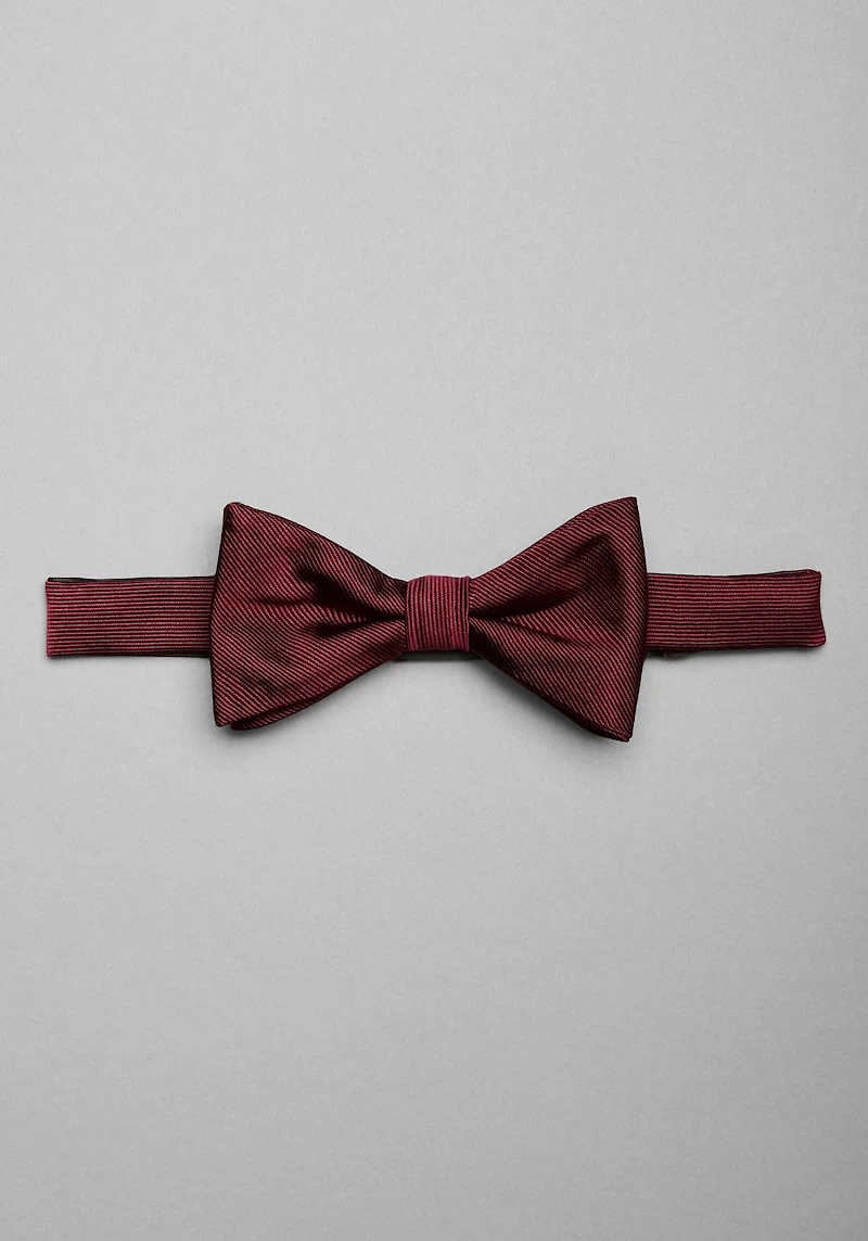 Men's Jos. A. Bank Pre-Tied Silk Bow Tie at Jos. A. Bank, Burgundy,