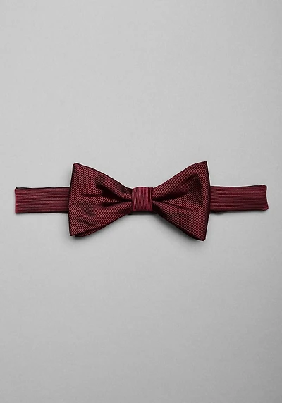 Men's Jos. A. Bank Pre-Tied Silk Bow Tie at Jos. A. Bank, Burgundy,