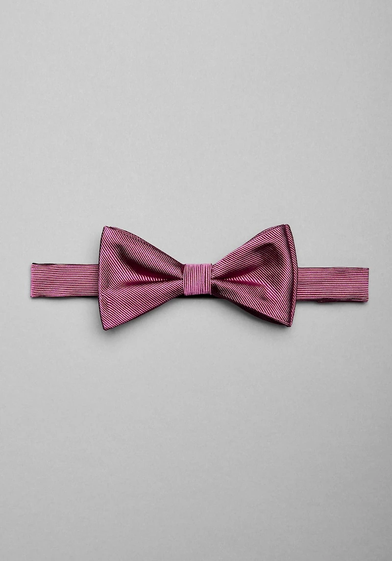 Men's Jos. A. Bank Pre-Tied Silk Bow Tie at Jos. A. Bank, Plum 65/Purple,