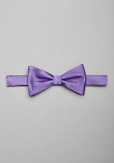 Men's Jos. A. Bank Pre-Tied Silk Bow Tie at Jos. A. Bank, Lilac/Purple,
