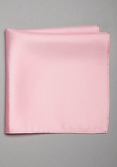 Men's Traveler Collection Solid Pocket Square at Jos. A. Bank, Pink,