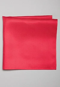 Men's Traveler Collection Solid Pocket Square at Jos. A. Bank, Red,