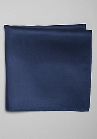 Men's Traveler Collection Solid Pocket Square at Jos. A. Bank, Blue/Navy,