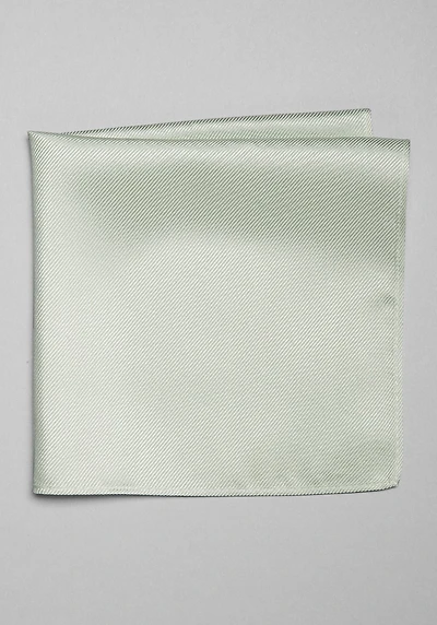 Men's Traveler Collection Solid Pocket Square at Jos. A. Bank, Dusty Sage/Green,