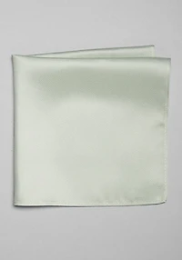 Men's Traveler Collection Solid Pocket Square at Jos. A. Bank, Dusty Sage/Green,