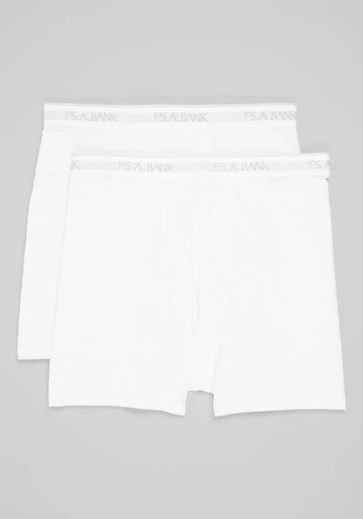 Men's Traveler® CoolMotion Boxer Brief, 2-Pack at Jos. A. Bank, Cream/White