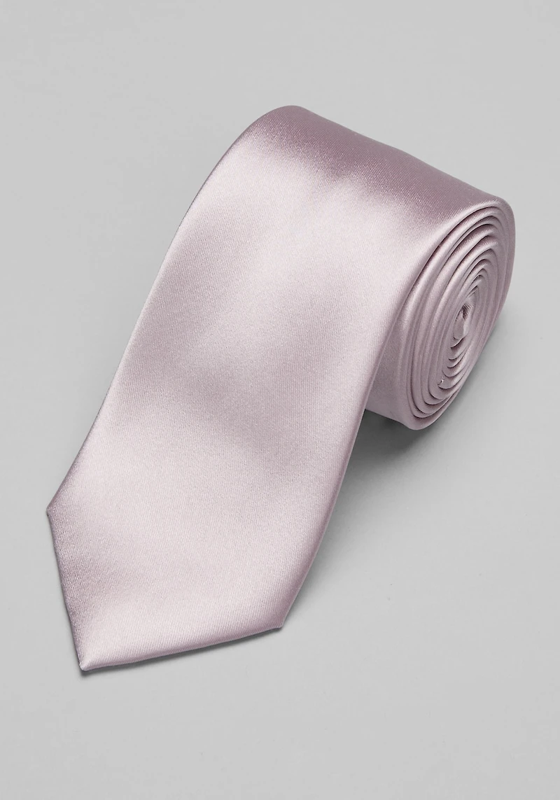 Men's Reserve Collection Satin Weave Solid Tie - Long at Jos. A. Bank, Dark Pink,