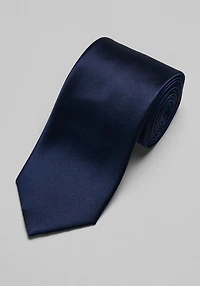 Men's Reserve Collection Satin Weave Solid Tie at Jos. A. Bank, Blue/Navy,