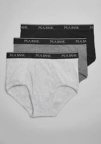 Men's Jos. A. Bank Briefs, 3-Pack at Jos. A. Bank, Grey