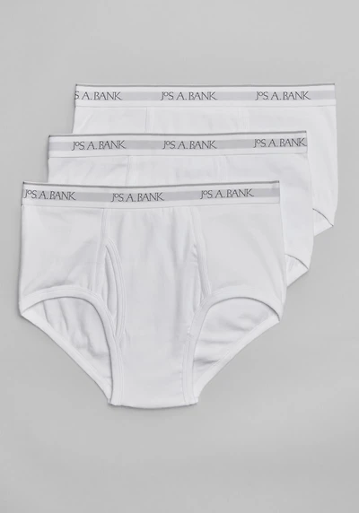 Men's Jos. A. Bank Briefs, 3-Pack at Jos. A. Bank, Cream/White