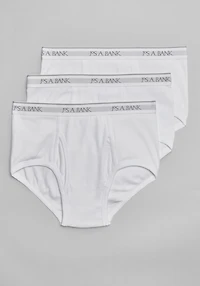 Men's Jos. A. Bank Briefs, 3-Pack at Jos. A. Bank, Cream/White
