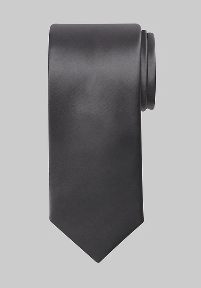 Men's Jos. A. Bank Solid Tie at Jos. A. Bank, Dark Grey,