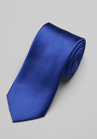 Men's Jos. A. Bank Solid Tie at Jos. A. Bank, Blue/Lagoon,