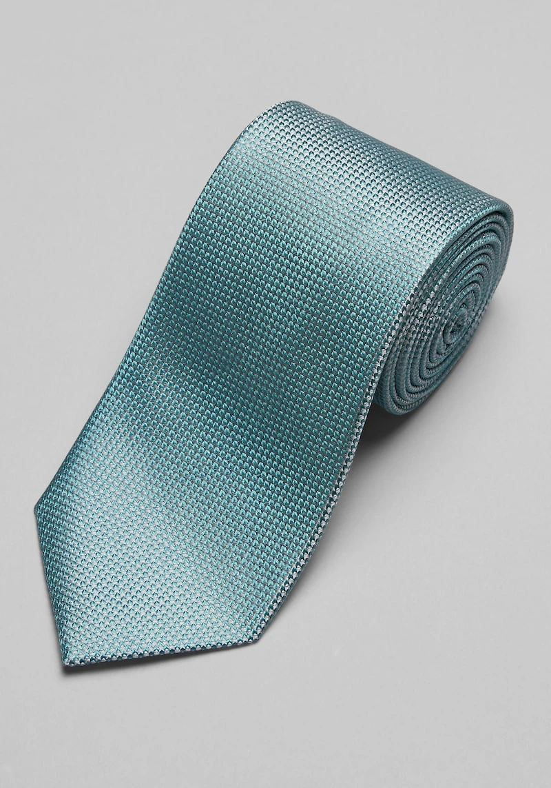Men's Traveler Collection Solid Tie at Jos. A. Bank, Blue/Lagoon,