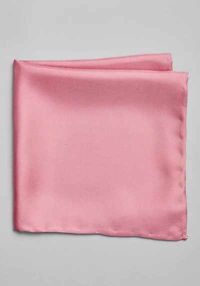 Men's Jos. A. Bank Solid Pocket Square at Jos. A. Bank, Dark Pink,