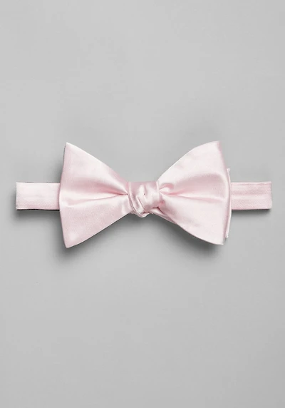Men's Jos. A. Bank Solid Pre-Tied Bow Tie at Jos. A. Bank, Light Pink,