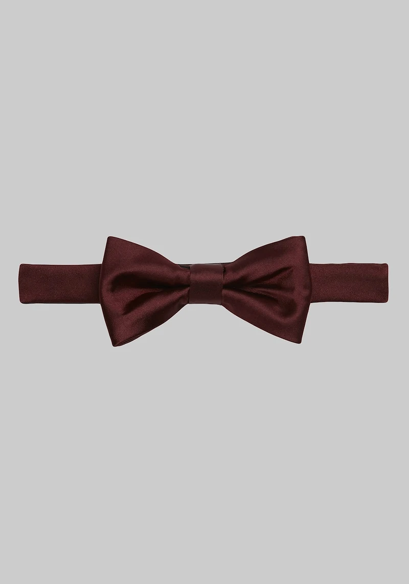 Men's Jos. A. Bank Pre-Tied Bow Tie at Jos. A. Bank, Burgundy,