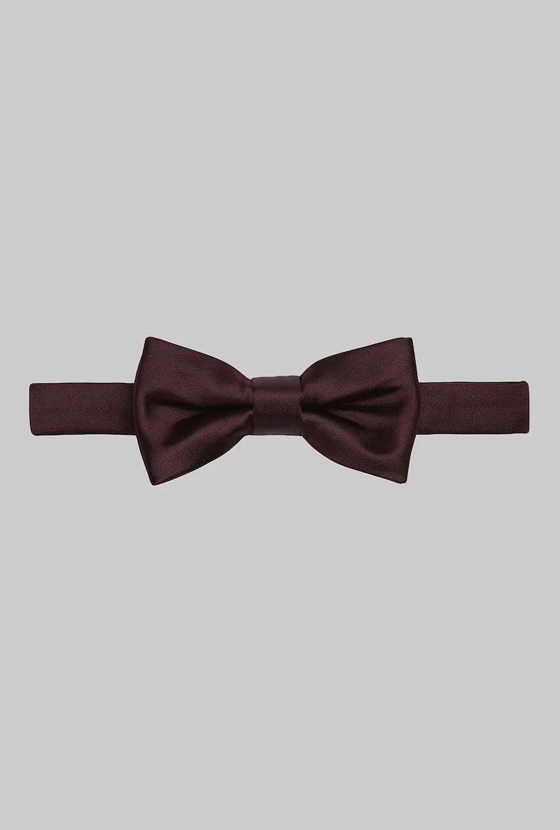 Men's Jos. A. Bank Pre-Tied Bow Tie at Jos. A. Bank, Burgundy/Wine,