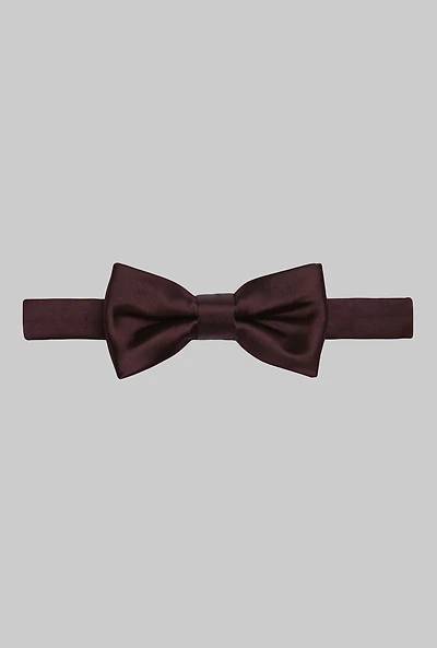 Men's Jos. A. Bank Pre-Tied Bow Tie at Jos. A. Bank, Burgundy/Wine,