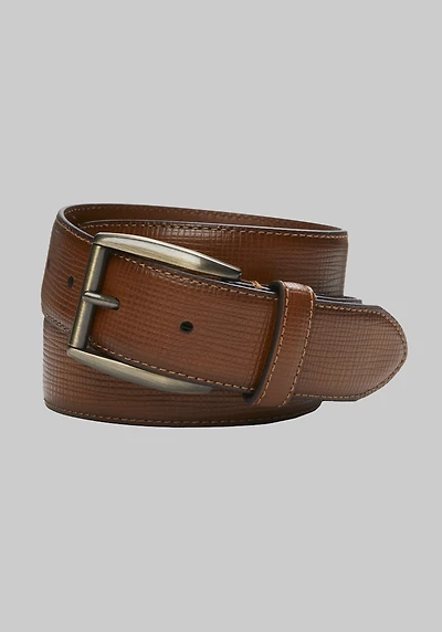 Men's Jos. A. Bank Feather Edge Belt at Jos. A. Bank, Tan