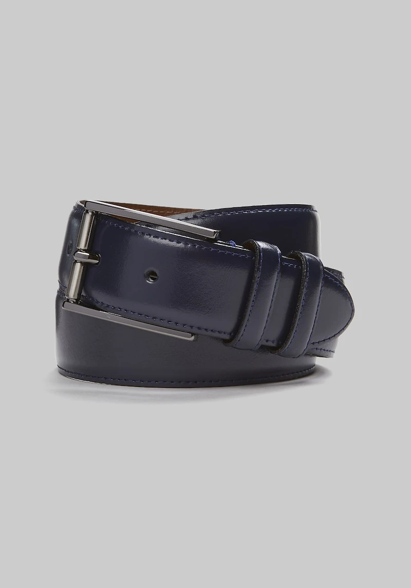 Men's Jos. A. Bank Feather Edge Belt at Jos. A. Bank, Blue/Navy