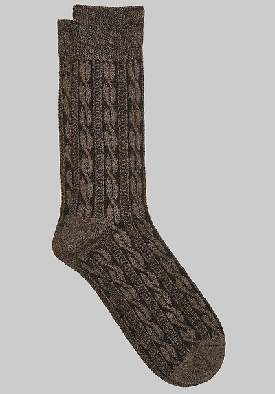 Men's Jos. A. Bank Cashmere Blend Socks at Jos. A. Bank, Amphora Twist/Taupe,