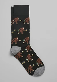 Men's Jos. A. Bank Big Foot & Beer Socks at Jos. A. Bank, Black,