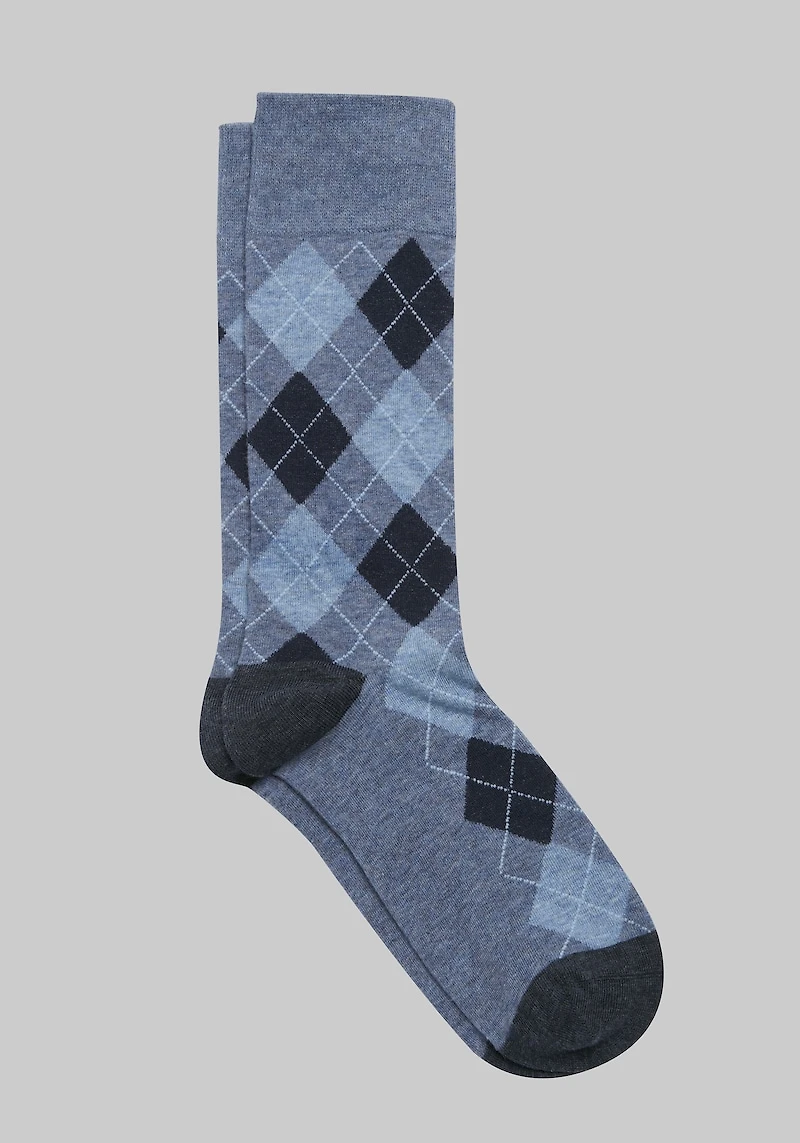 Men's Jos. A. Bank Argyle Socks at Jos. A. Bank, Blue/Navy