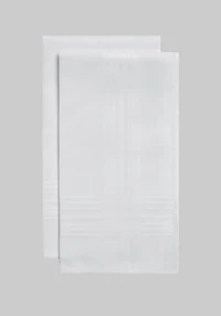 Men's Jos. A. Bank Handkerchief, 2-Pack at Jos. A. Bank, Cream/White,