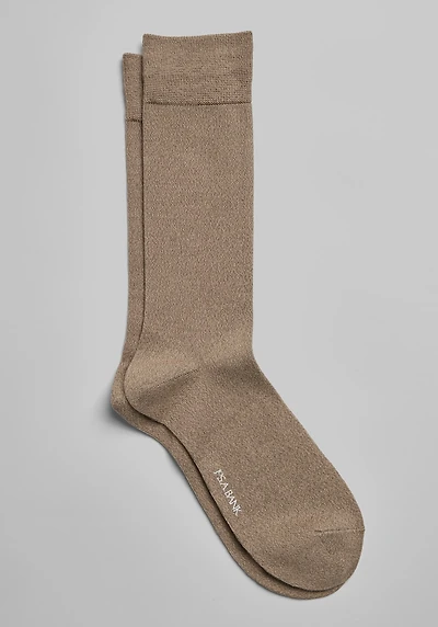 Men's Jos. A. Bank Supersoft Marled Socks at Jos. A. Bank, Tan,