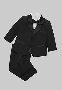Peanut Butter Collection Bond Slim Fit 5-Piece Toddlers Tuxedo at Jos. A. Bank, Black