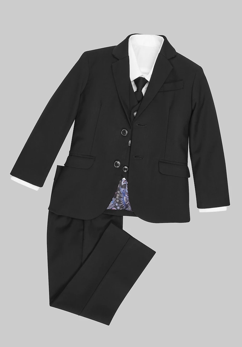 Peanut Butter Collection 007 Slim Fit Toddlers Suit at Jos. A. Bank, Black