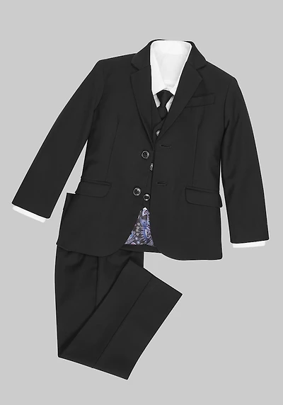 Peanut Butter Collection 007 Slim Fit Toddlers Suit at Jos. A. Bank, Black