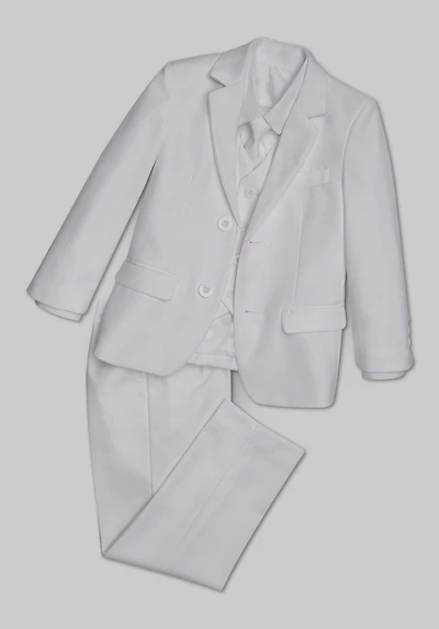 Peanut Butter Collection 007 Slim Fit Toddlers Suit at Jos. A. Bank, Cream/White