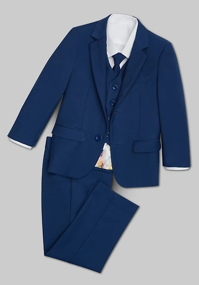 Peanut Butter Collection 007 Slim Fit Toddlers Suit at Jos. A. Bank, Blue