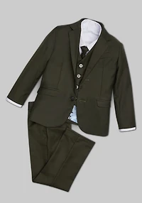 Peanut Butter Collection 007 Slim Fit Toddlers Suit at Jos. A. Bank, Green/Olive