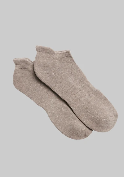 Men's Jos. A. Bank Cushioned Low-Cut Socks, 2-Pack at Jos. A. Bank, Tan,