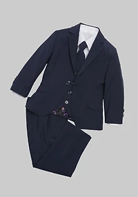 Men's Cleo By Peanut Butter Collection Slim Fit Luxor 5-Piece Suit Set at Jos. A. Bank, Dark Blue