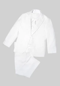 Men's Oasis Linen Blend 5-Piece Suit at Jos. A. Bank, Cream/White