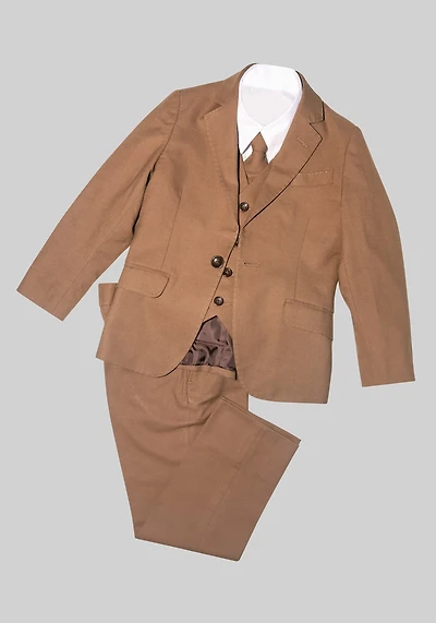 Men's Oasis Linen Blend 5-Piece Suit at Jos. A. Bank, Brown
