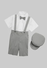 Men's Peanut Butter Collection Eton 5-Piece Shorts Suit Set at Jos. A. Bank, Grey