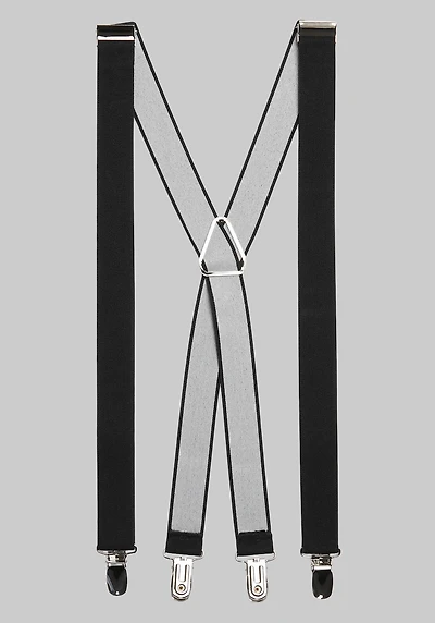 Men's Jos. A. Bank 25mm Skinny Suspenders at Jos. A. Bank, Black,