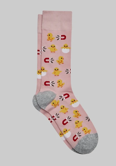 Men's Jos. A. Bank Chick Magnet Socks at Jos. A. Bank, Pink,
