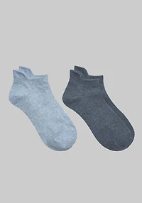 Men's Jos. A. Bank Low Cut Compression Socks, 2-Pack at Jos. A. Bank, Blue,