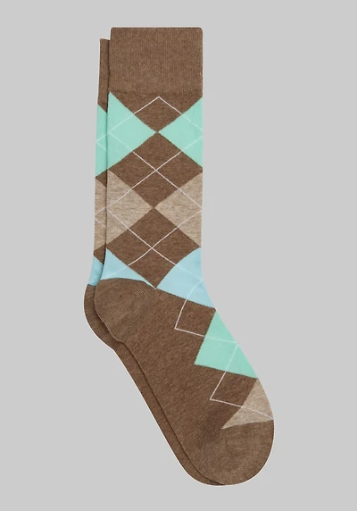Men's Jos. A. Bank Argyle Socks at Jos. A. Bank, Tan
