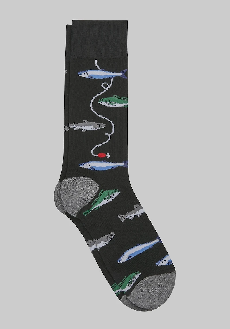 Men's Jos. A. Bank Go Fishing Socks - King